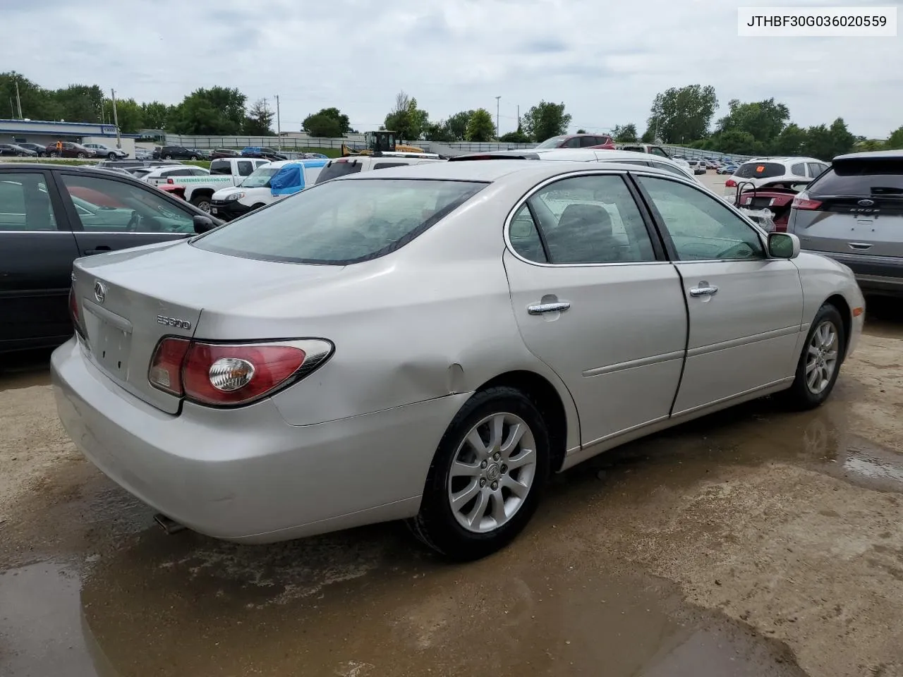 2003 Lexus Es 300 VIN: JTHBF30G036020559 Lot: 56935124