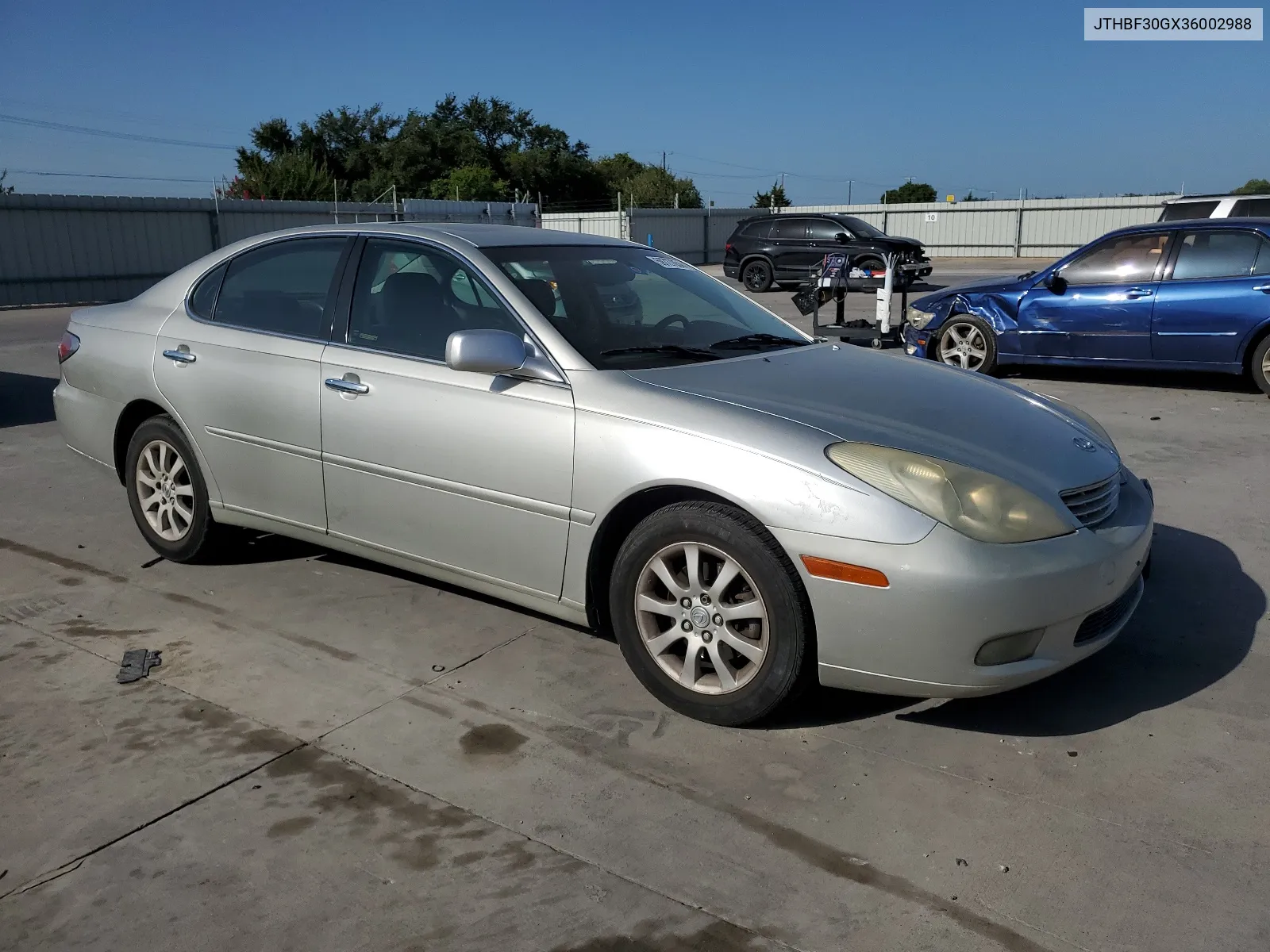 2003 Lexus Es 300 VIN: JTHBF30GX36002988 Lot: 59727054