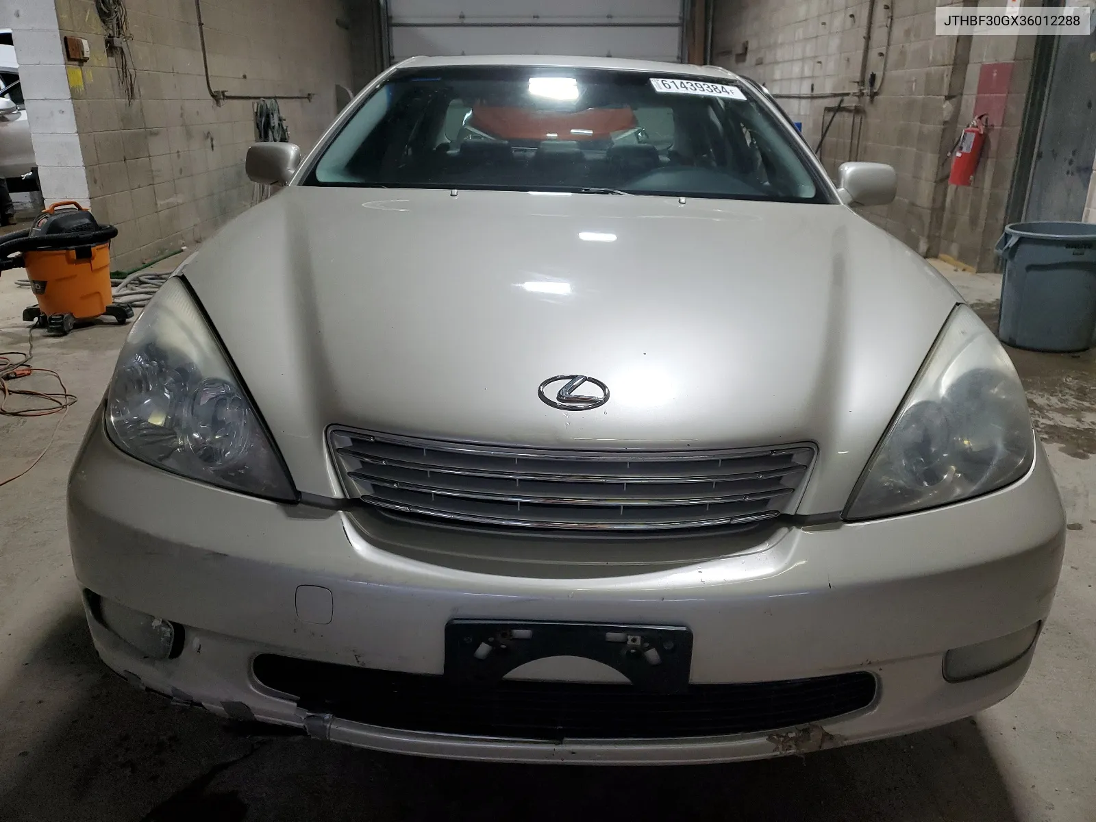 2003 Lexus Es 300 VIN: JTHBF30GX36012288 Lot: 61439384