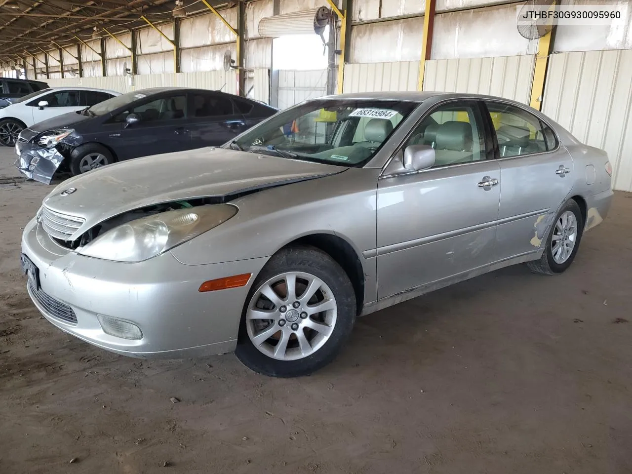 2003 Lexus Es 300 VIN: JTHBF30G930095960 Lot: 68315984