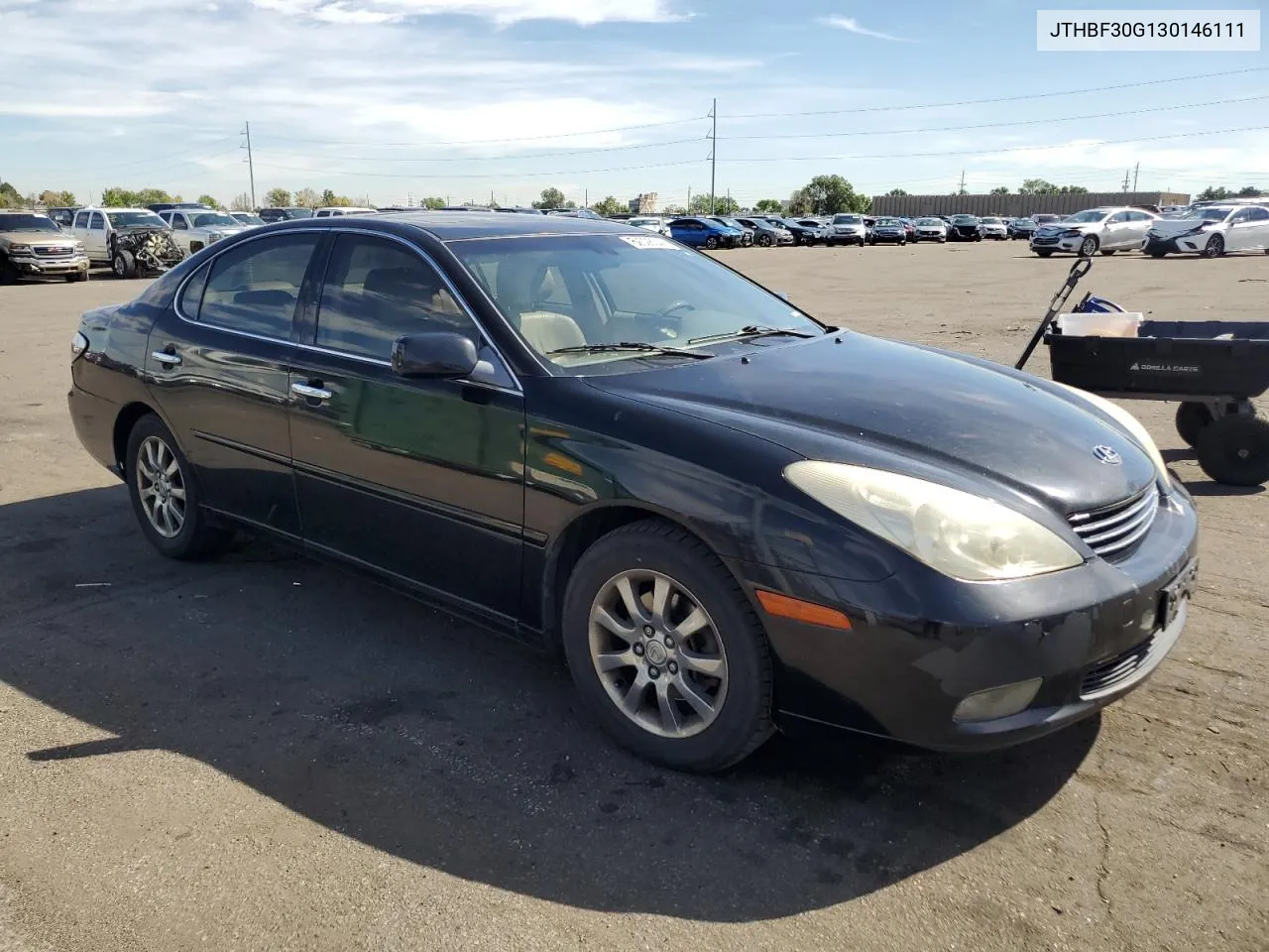 2003 Lexus Es 300 VIN: JTHBF30G130146111 Lot: 69028344