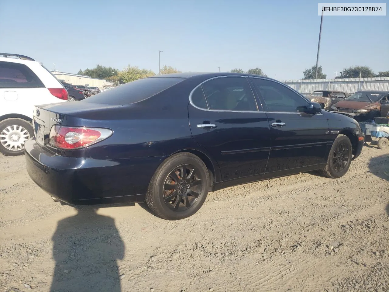 2003 Lexus Es 300 VIN: JTHBF30G730128874 Lot: 69440664