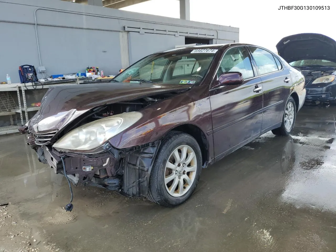 2003 Lexus Es 300 VIN: JTHBF30G130109513 Lot: 69827674