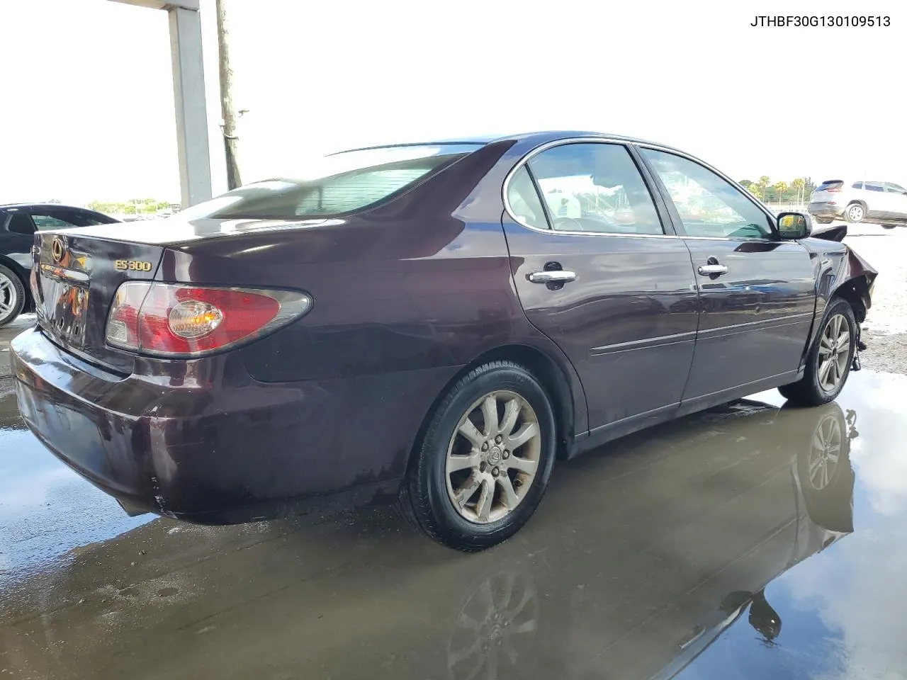 2003 Lexus Es 300 VIN: JTHBF30G130109513 Lot: 69827674