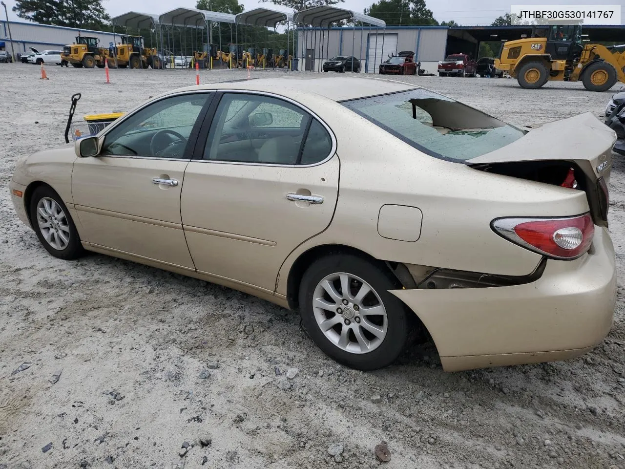 2003 Lexus Es 300 VIN: JTHBF30G530141767 Lot: 71424504