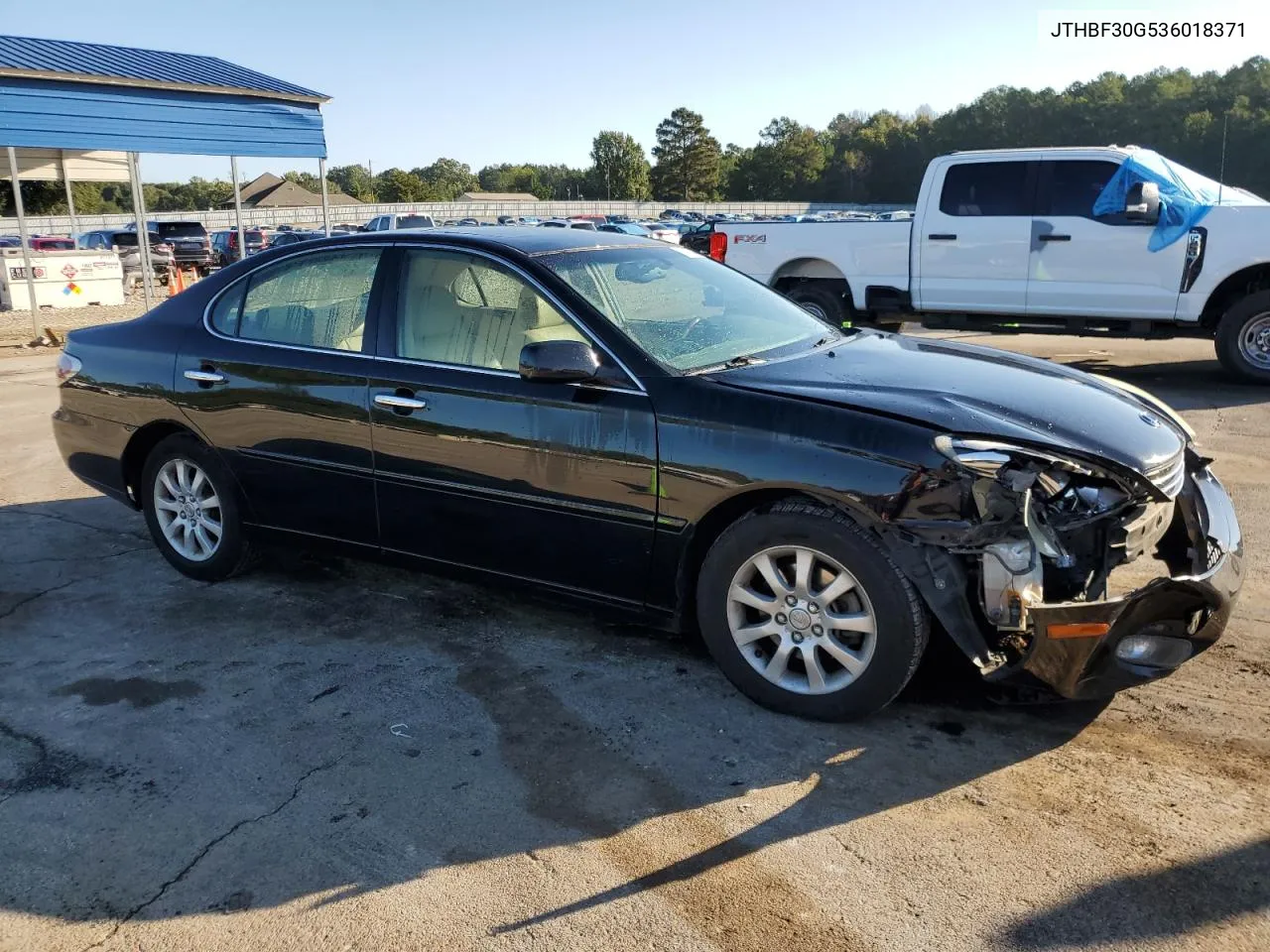 2003 Lexus Es 300 VIN: JTHBF30G536018371 Lot: 72991014