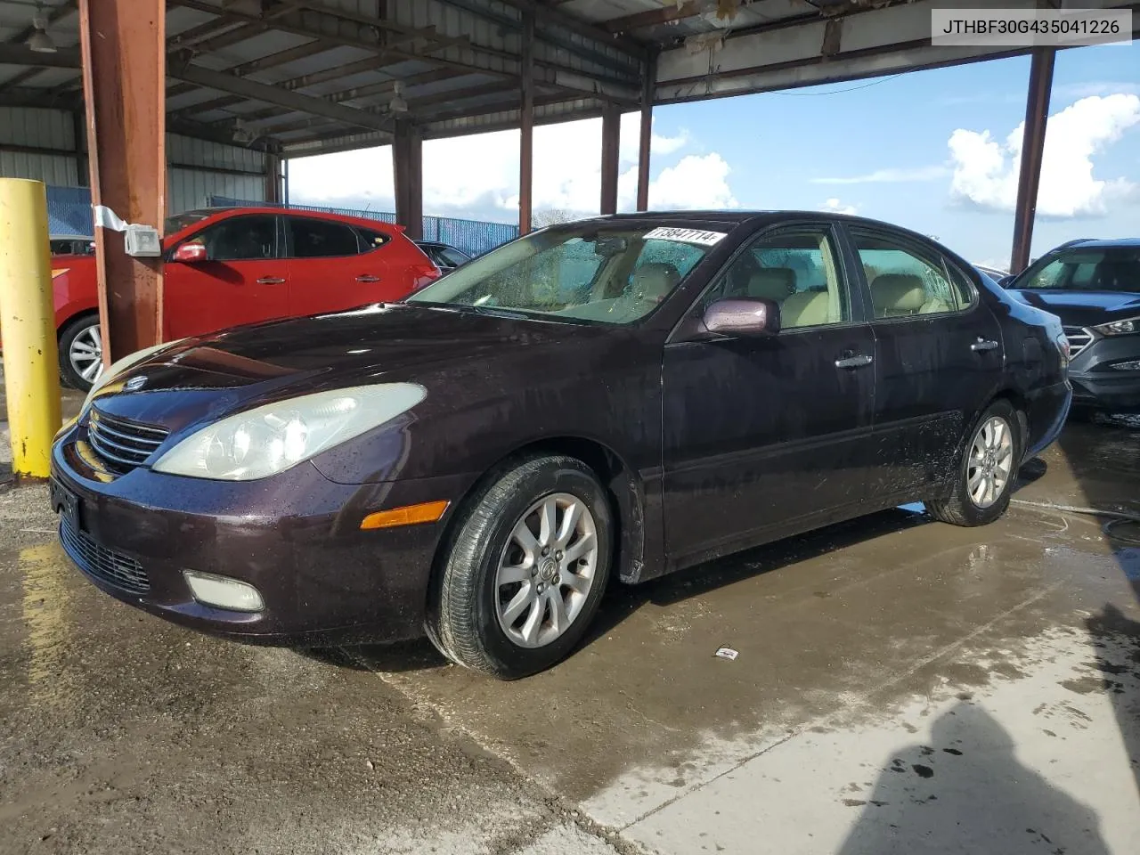 2003 Lexus Es 300 VIN: JTHBF30G435041226 Lot: 73847714