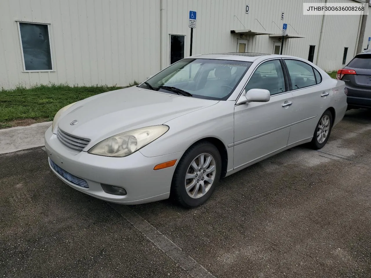 2003 Lexus Es 300 VIN: JTHBF30G636008268 Lot: 74036034