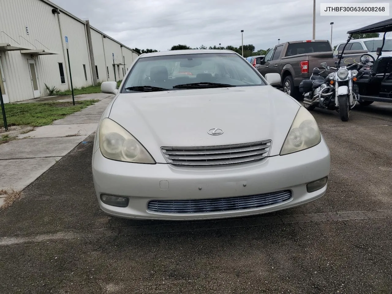 2003 Lexus Es 300 VIN: JTHBF30G636008268 Lot: 74036034