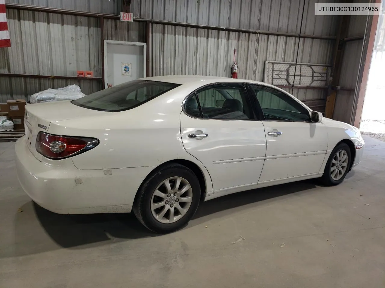 2003 Lexus Es 300 VIN: JTHBF30G130124965 Lot: 77255474