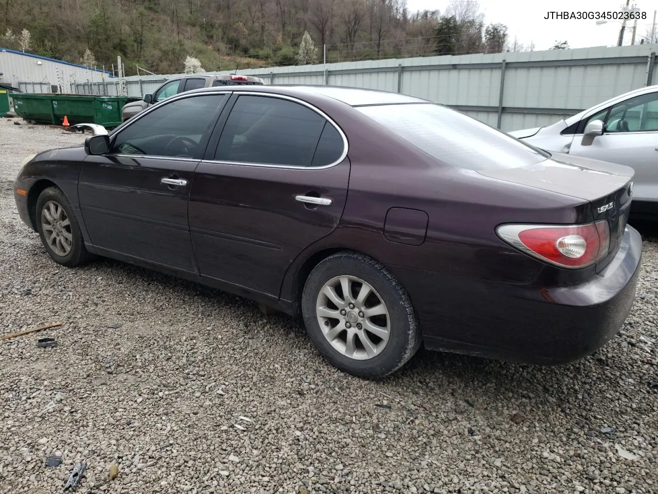 2004 Lexus Es 330 VIN: JTHBA30G345023638 Lot: 45688684