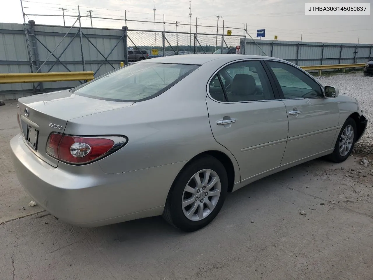 2004 Lexus Es 330 VIN: JTHBA30G145050837 Lot: 58848874