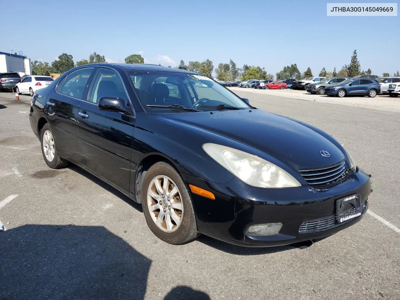 2004 Lexus Es 330 VIN: JTHBA30G145049669 Lot: 63519134