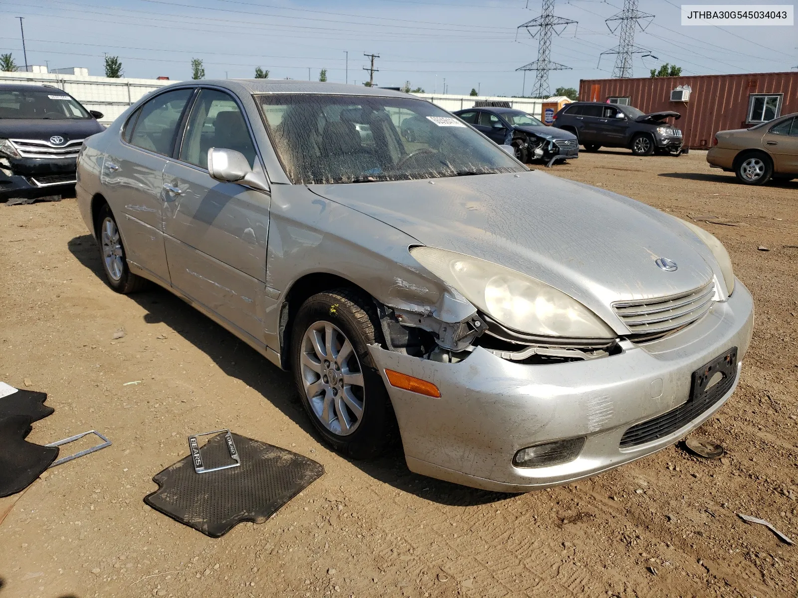 2004 Lexus Es 330 VIN: JTHBA30G545034043 Lot: 66598414