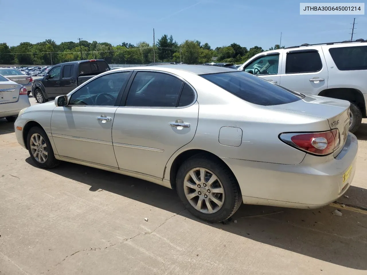 2004 Lexus Es 330 VIN: JTHBA30G645001214 Lot: 68358204