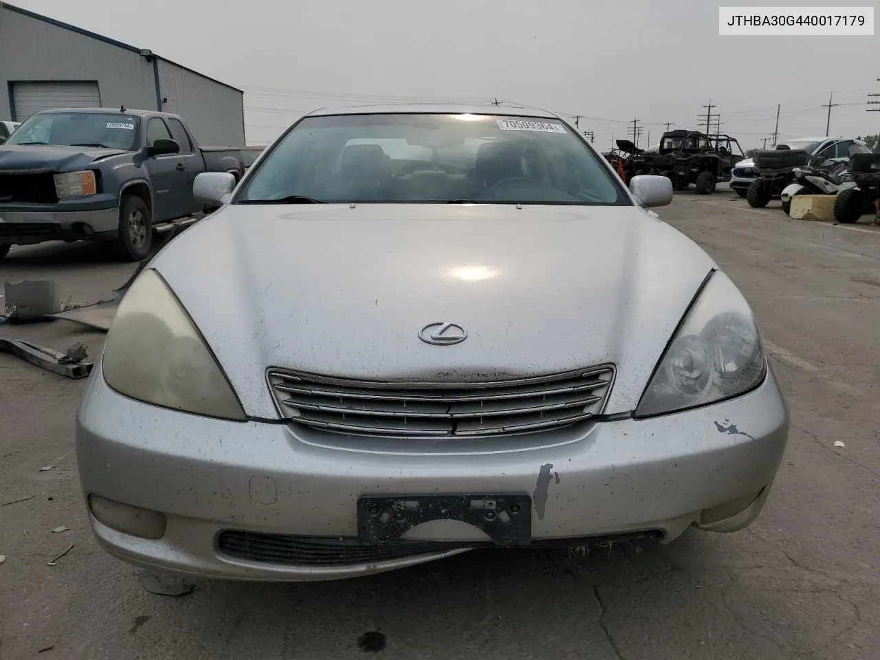 2004 Lexus Es 330 VIN: JTHBA30G440017179 Lot: 70509364