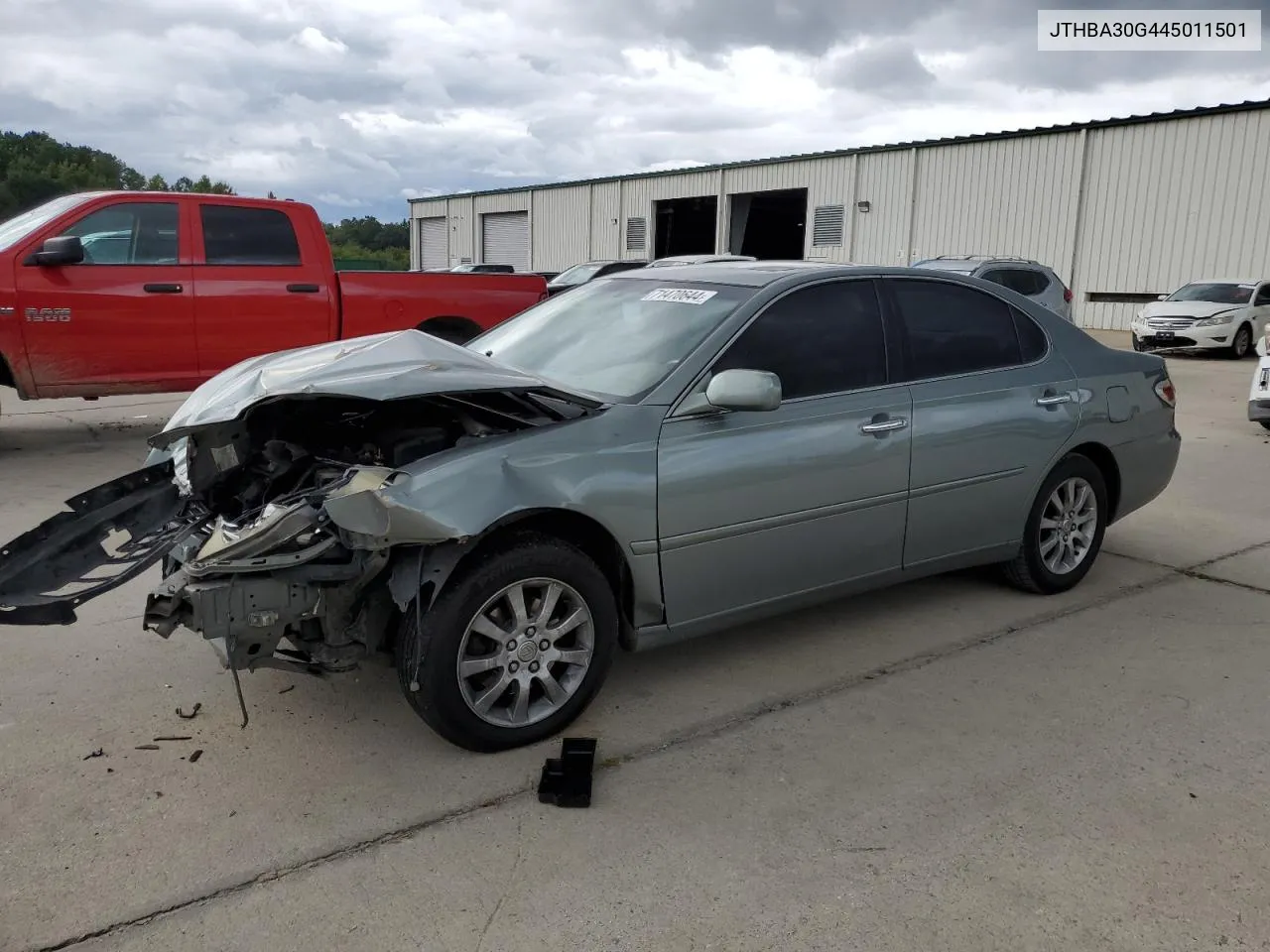 2004 Lexus Es 330 VIN: JTHBA30G445011501 Lot: 71470644