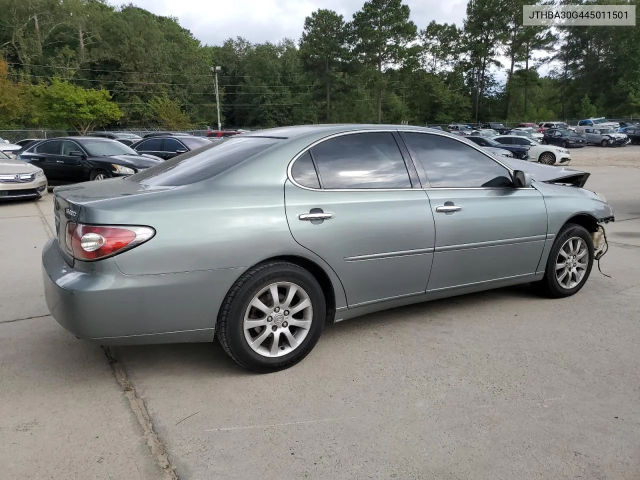 2004 Lexus Es 330 VIN: JTHBA30G445011501 Lot: 71470644