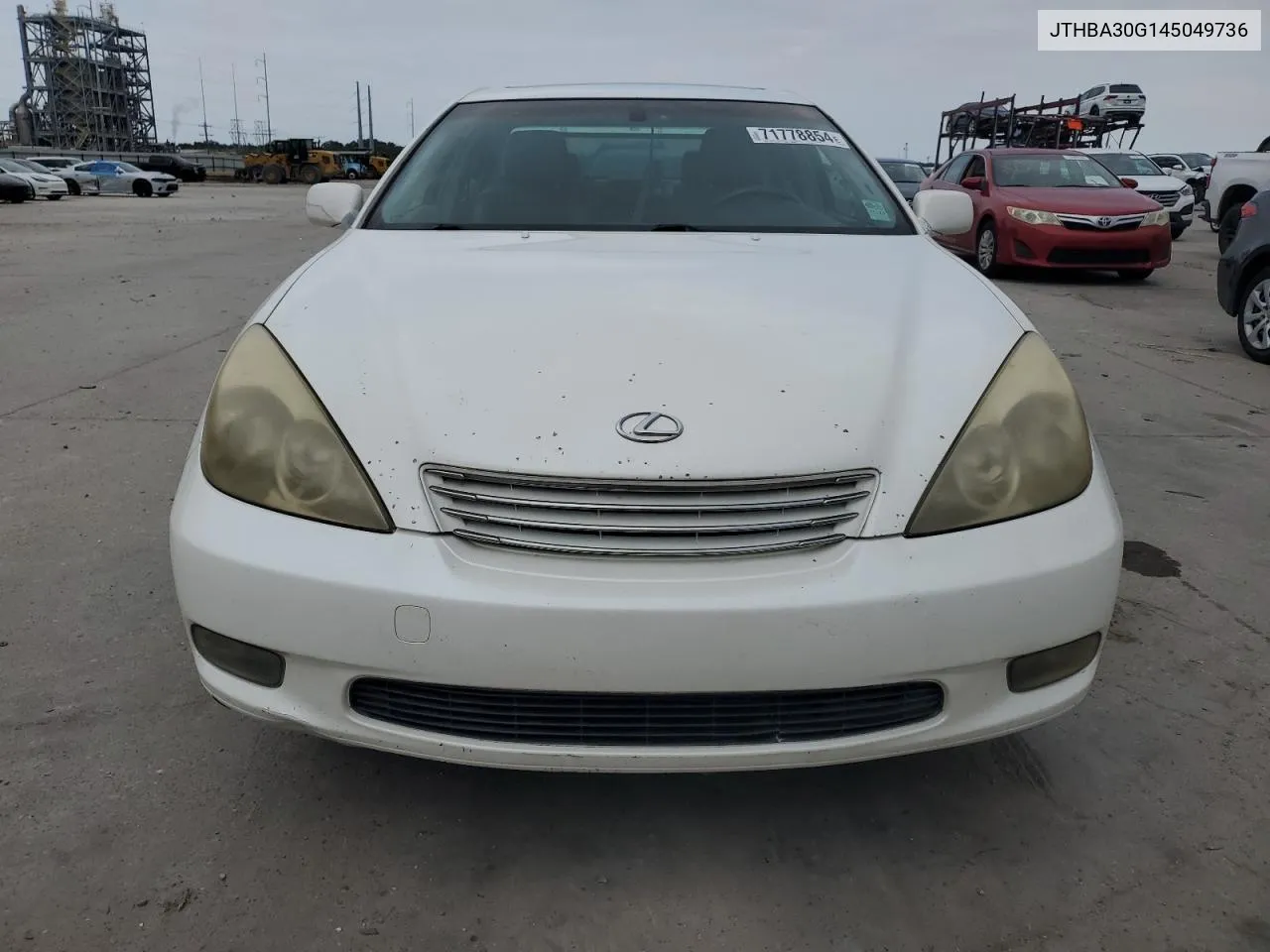 2004 Lexus Es 330 VIN: JTHBA30G145049736 Lot: 71778854