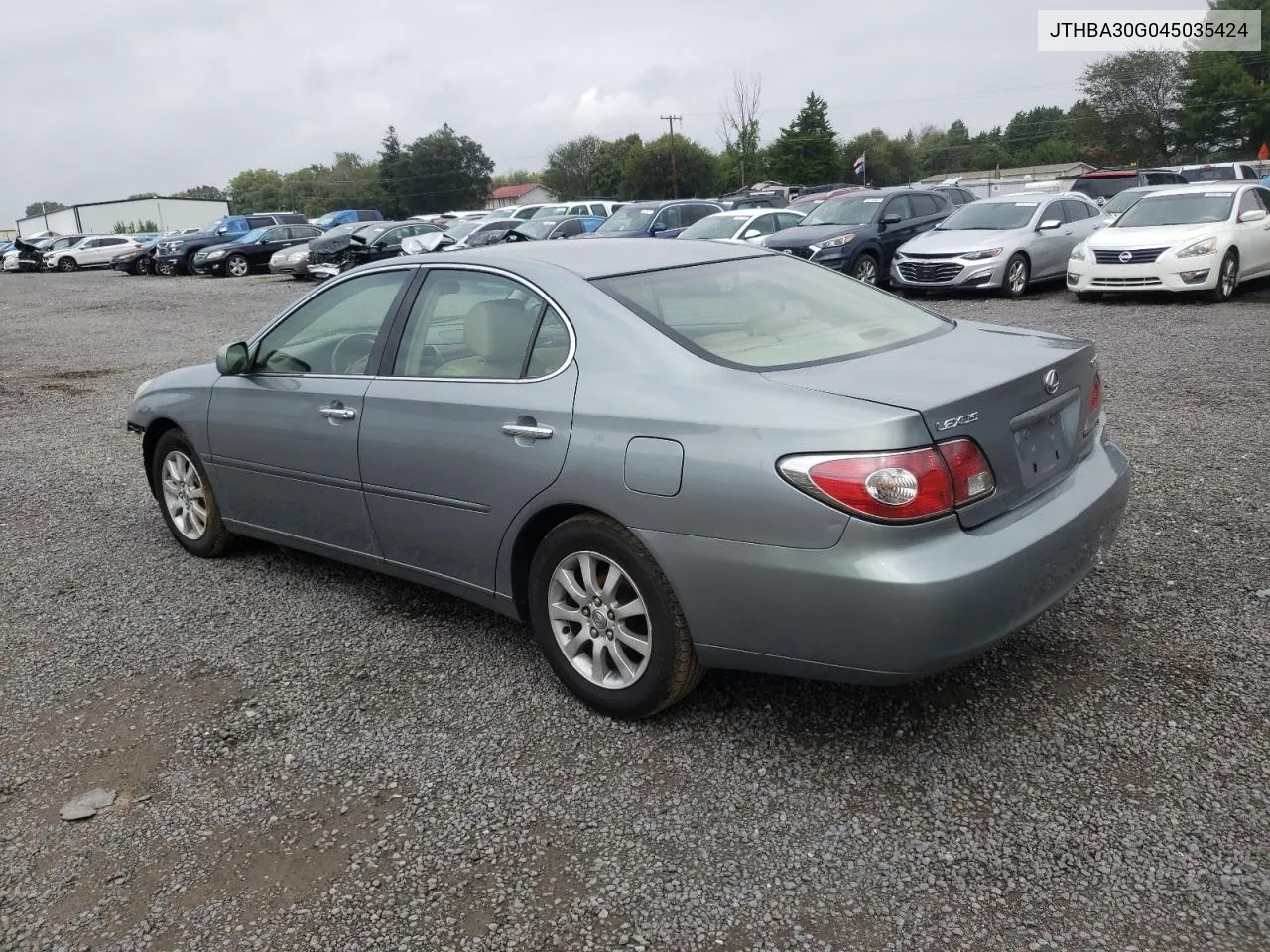 2004 Lexus Es 330 VIN: JTHBA30G045035424 Lot: 72003944