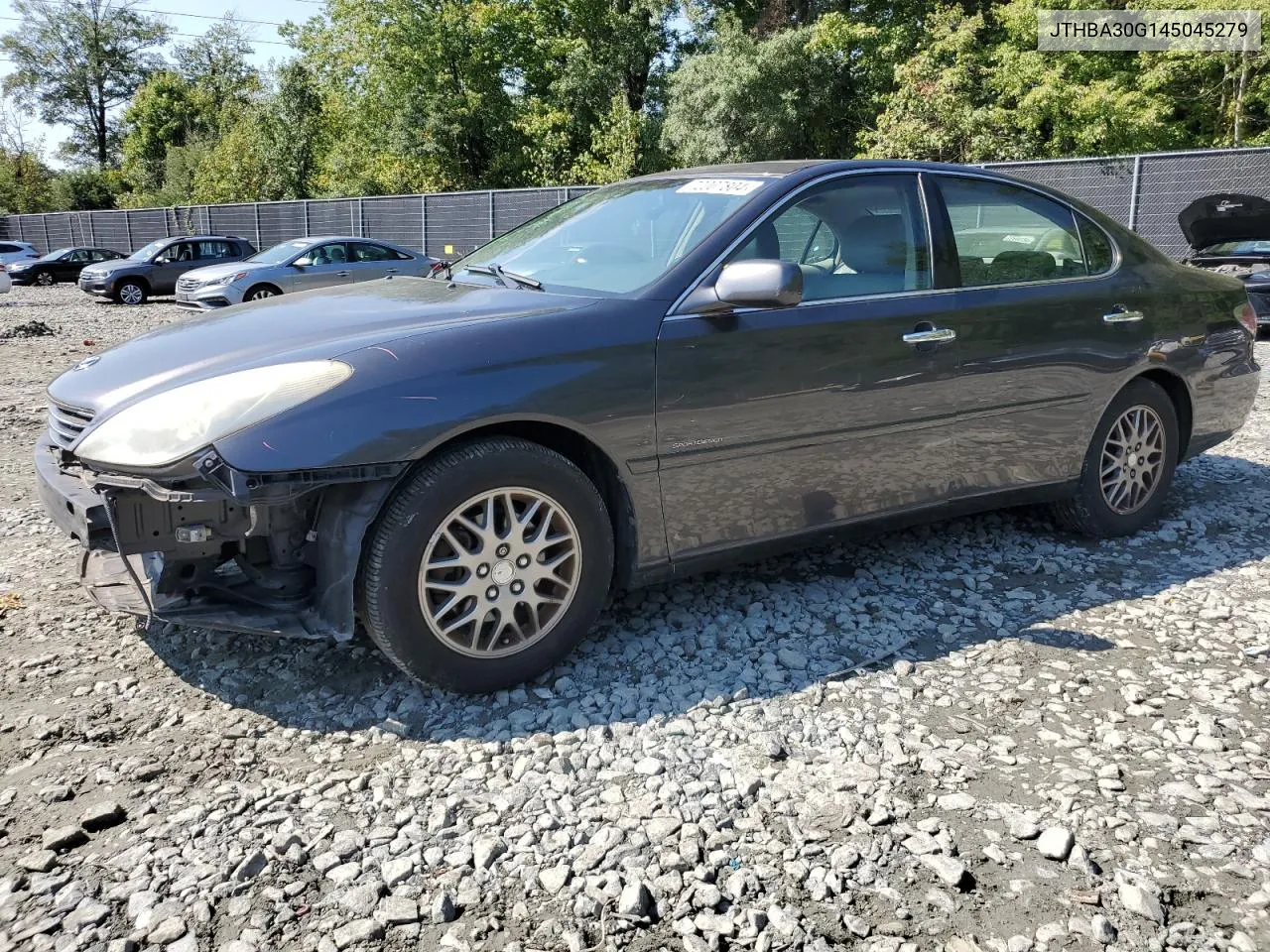 2004 Lexus Es 330 VIN: JTHBA30G145045279 Lot: 72007804