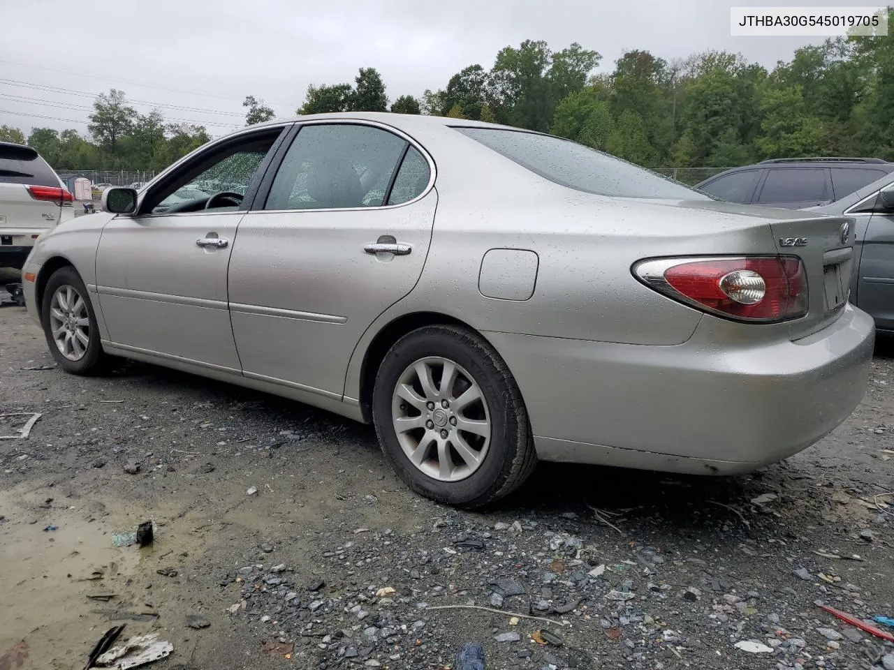 2004 Lexus Es 330 VIN: JTHBA30G545019705 Lot: 72881104