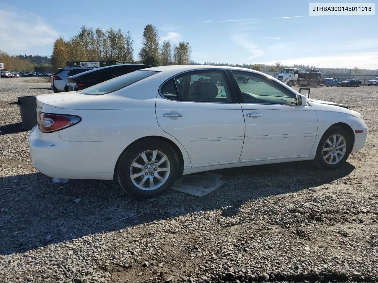 2004 Lexus Es 330 VIN: JTHBA30G145011018 Lot: 73011314