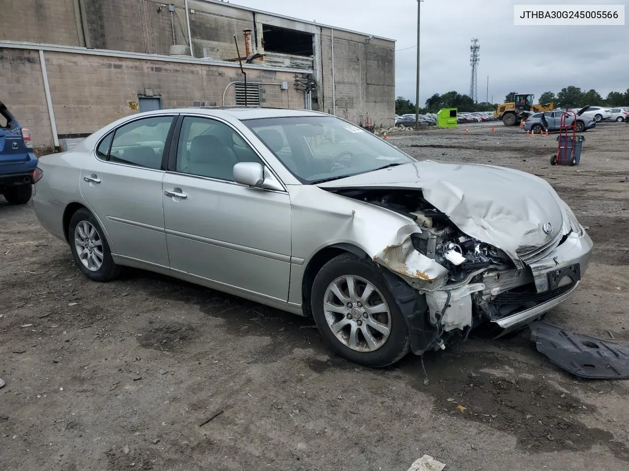 2004 Lexus Es 330 VIN: JTHBA30G245005566 Lot: 73677344