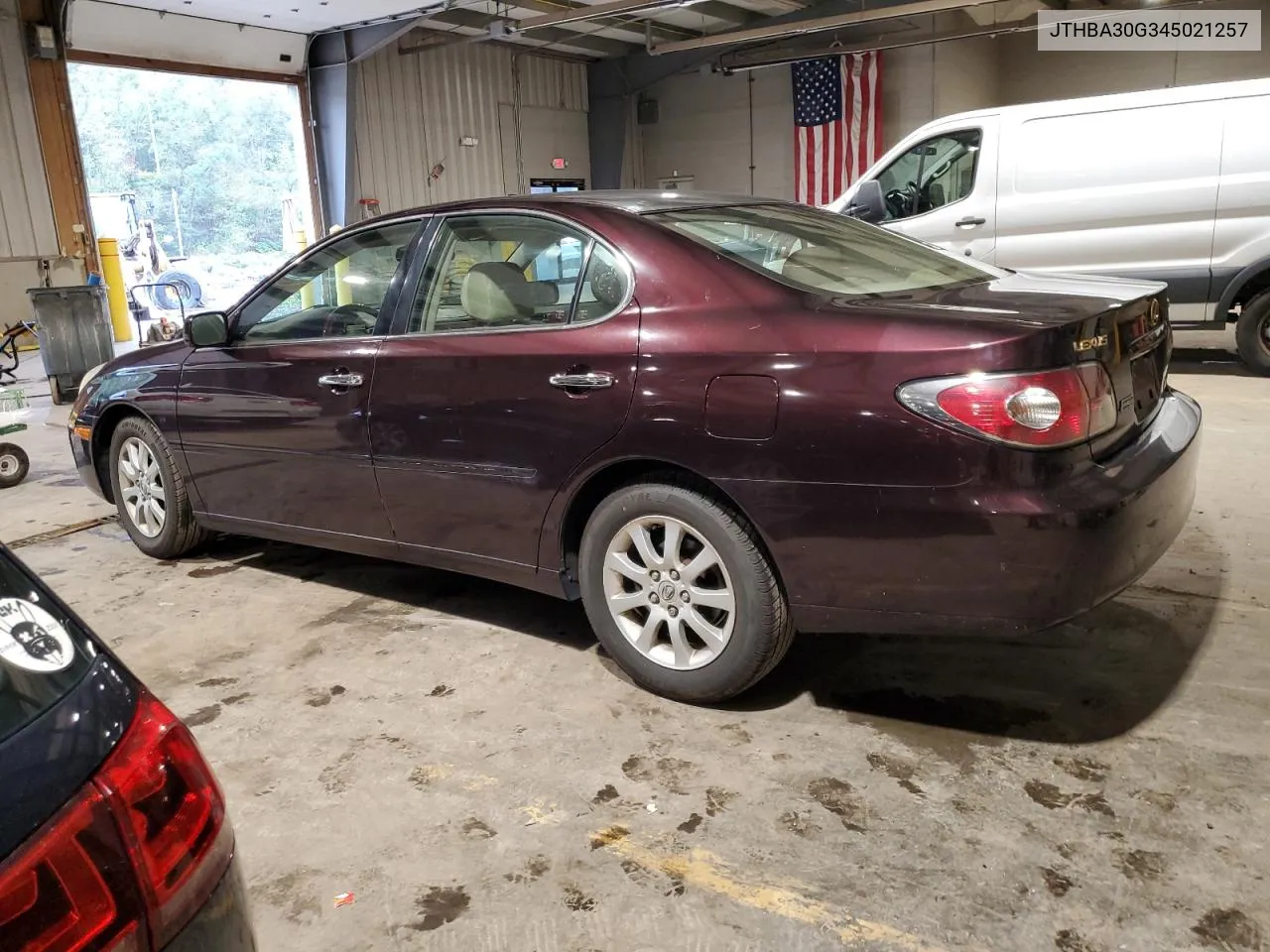 2004 Lexus Es 330 VIN: JTHBA30G345021257 Lot: 73735924