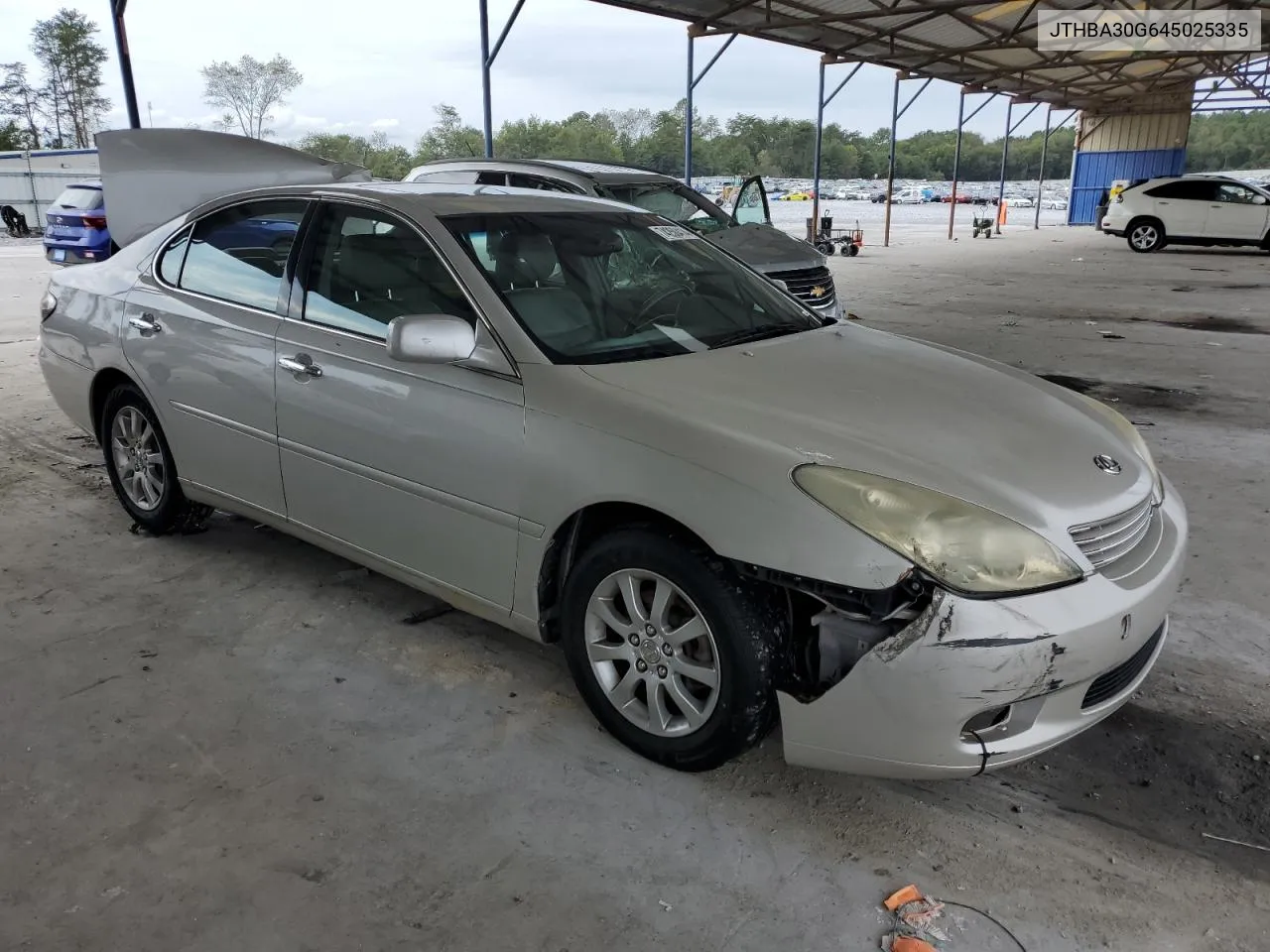 2004 Lexus Es 330 VIN: JTHBA30G645025335 Lot: 74250414