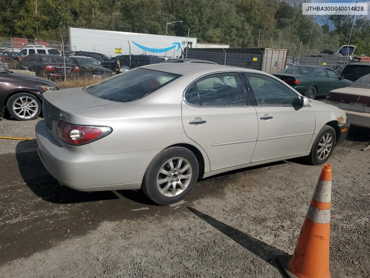 2004 Lexus Es 330 VIN: JTHBA30G040014828 Lot: 74508664