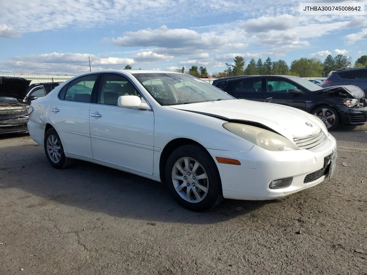 2004 Lexus Es 330 VIN: JTHBA30G745008642 Lot: 74951824