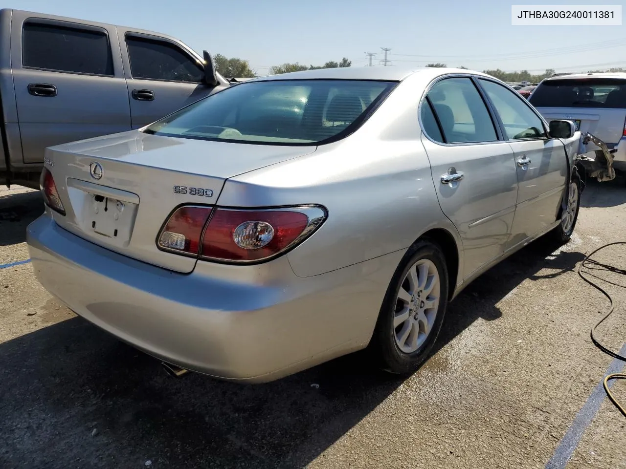 JTHBA30G240011381 2004 Lexus Es 330