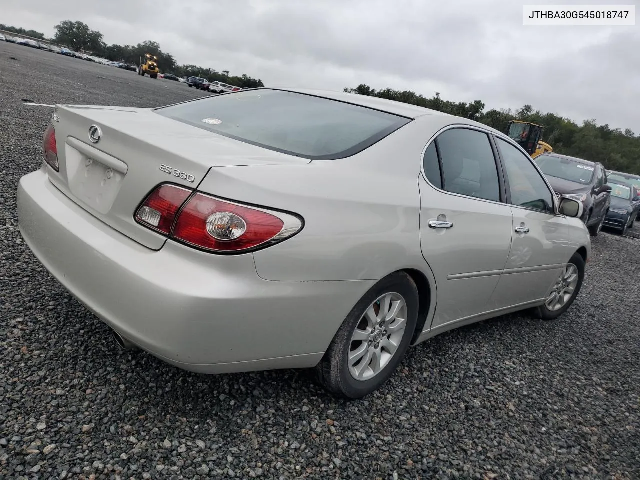 2004 Lexus Es 330 VIN: JTHBA30G545018747 Lot: 75124164