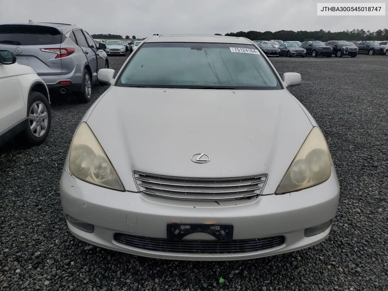 2004 Lexus Es 330 VIN: JTHBA30G545018747 Lot: 75124164