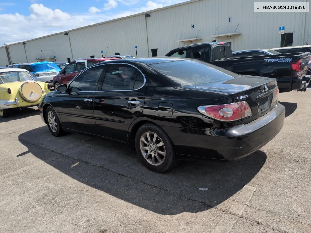 2004 Lexus Es 330 VIN: JTHBA30G240018380 Lot: 75427194