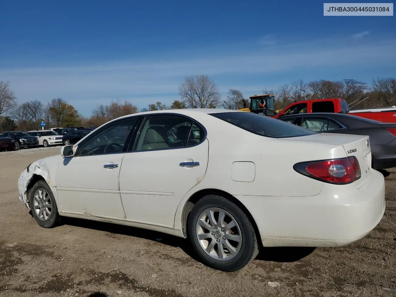 2004 Lexus Es 330 VIN: JTHBA30G445031084 Lot: 79653844