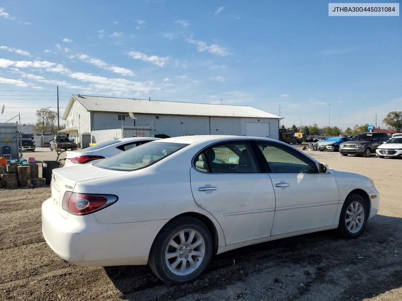 2004 Lexus Es 330 VIN: JTHBA30G445031084 Lot: 79653844