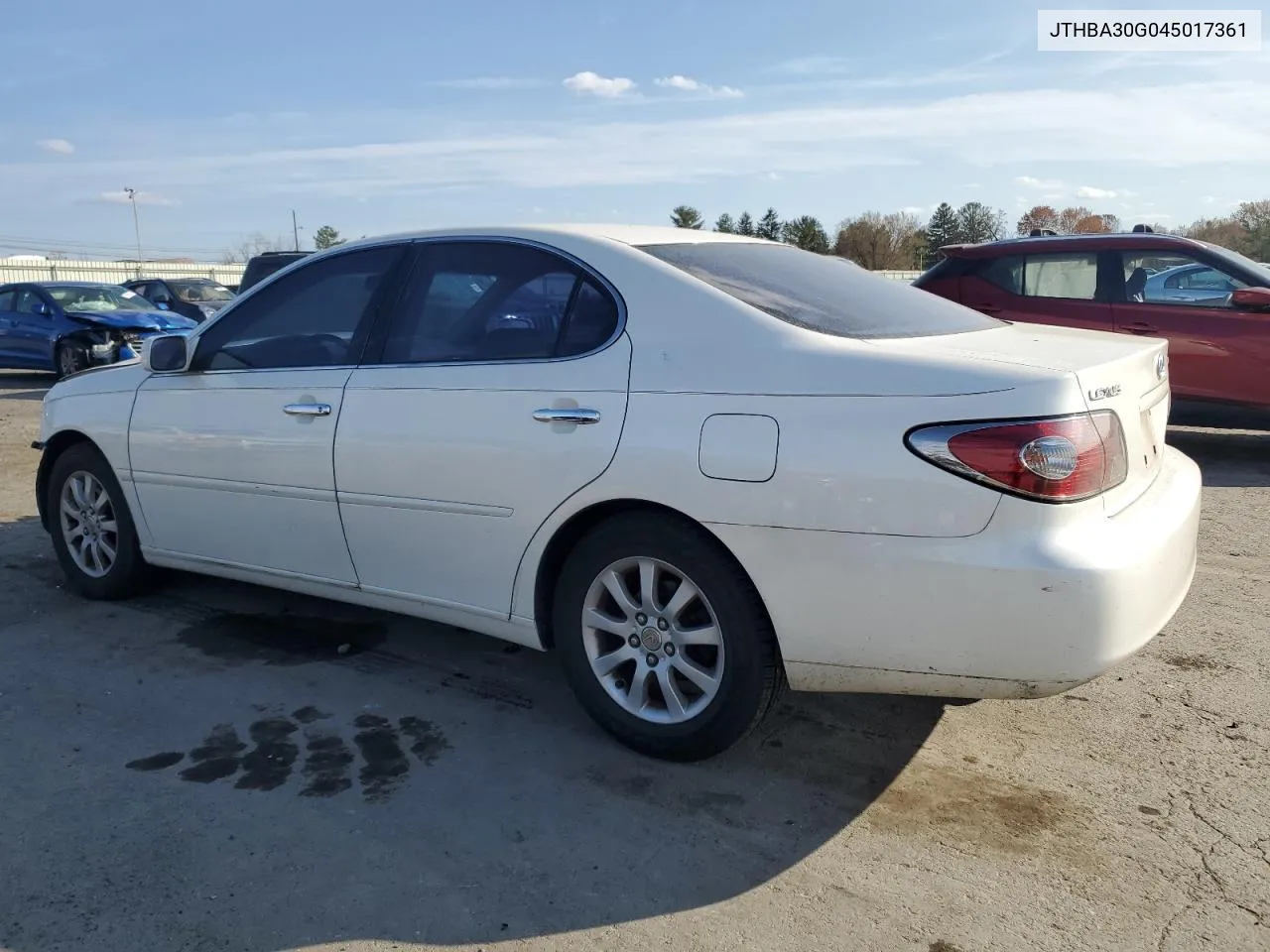 2004 Lexus Es 330 VIN: JTHBA30G045017361 Lot: 79695014