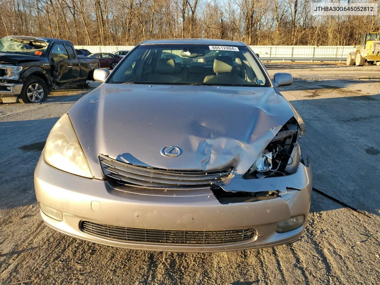 2004 Lexus Es 330 VIN: JTHBA30G645052812 Lot: 80512404