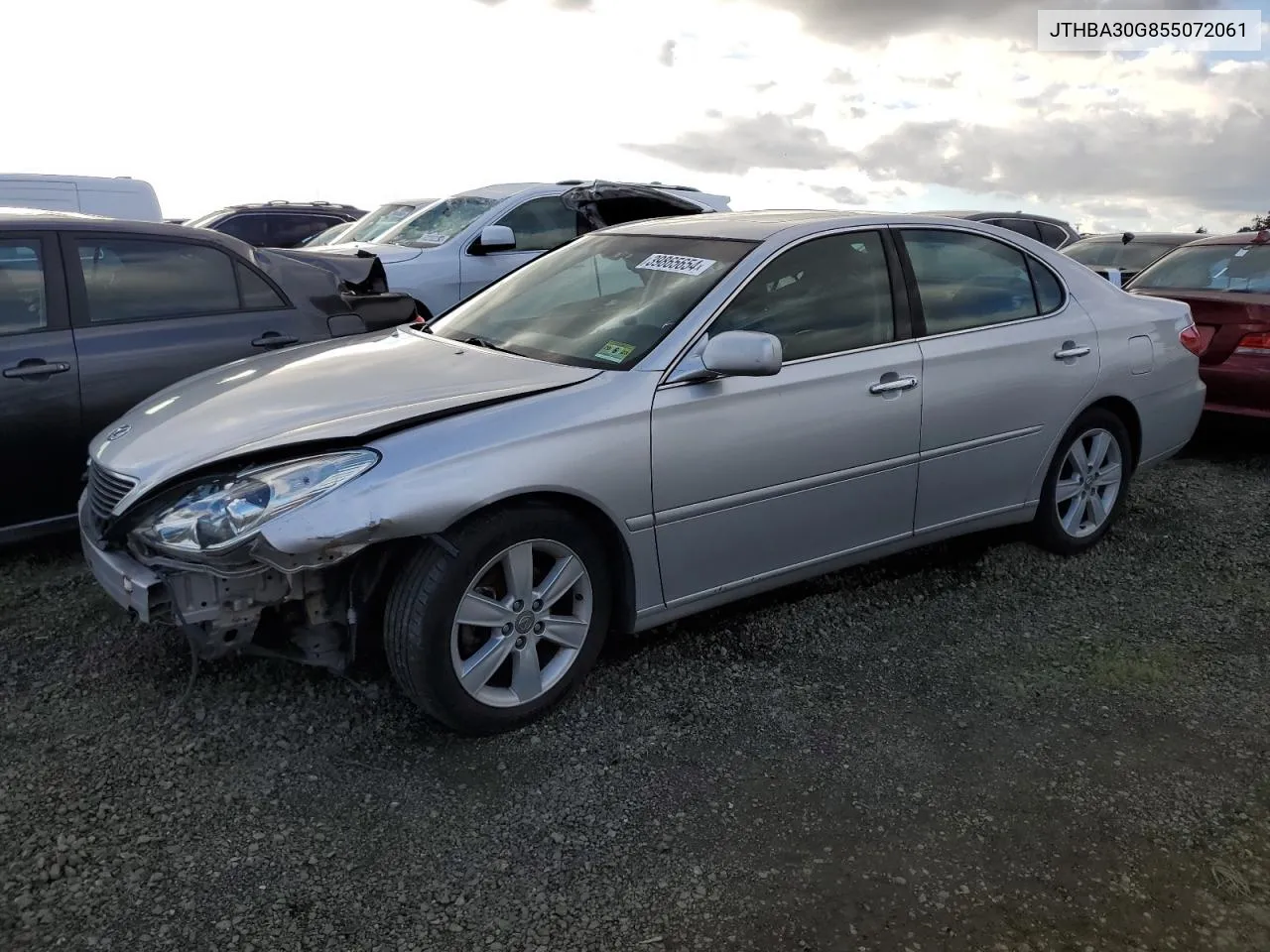 2005 Lexus Es 330 VIN: JTHBA30G855072061 Lot: 39865654