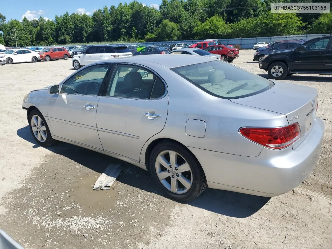 2005 Lexus Es 330 VIN: JTHBA30G755103168 Lot: 61372574