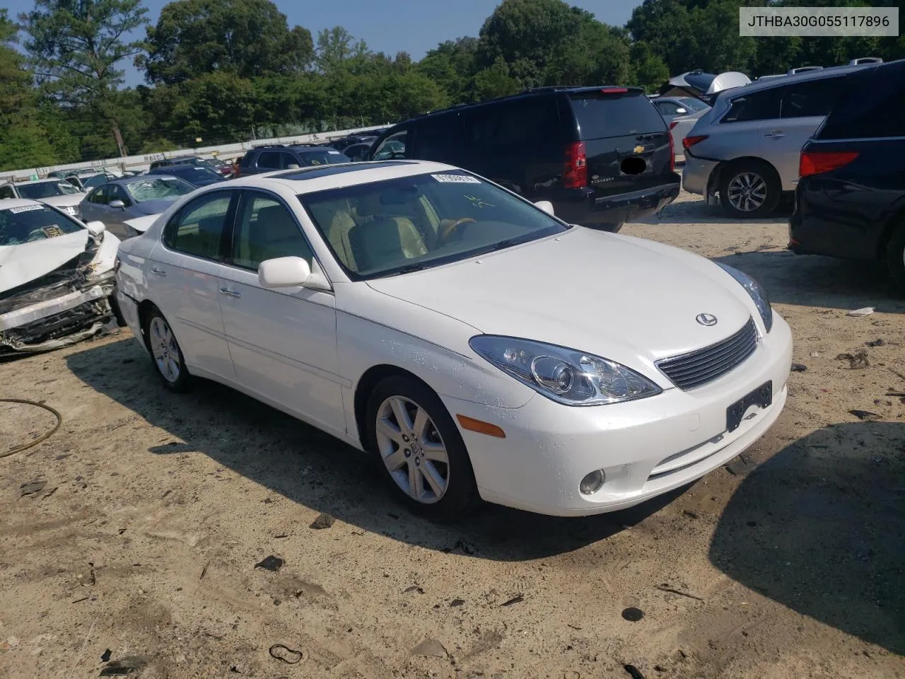 2005 Lexus Es 330 VIN: JTHBA30G055117896 Lot: 61900814