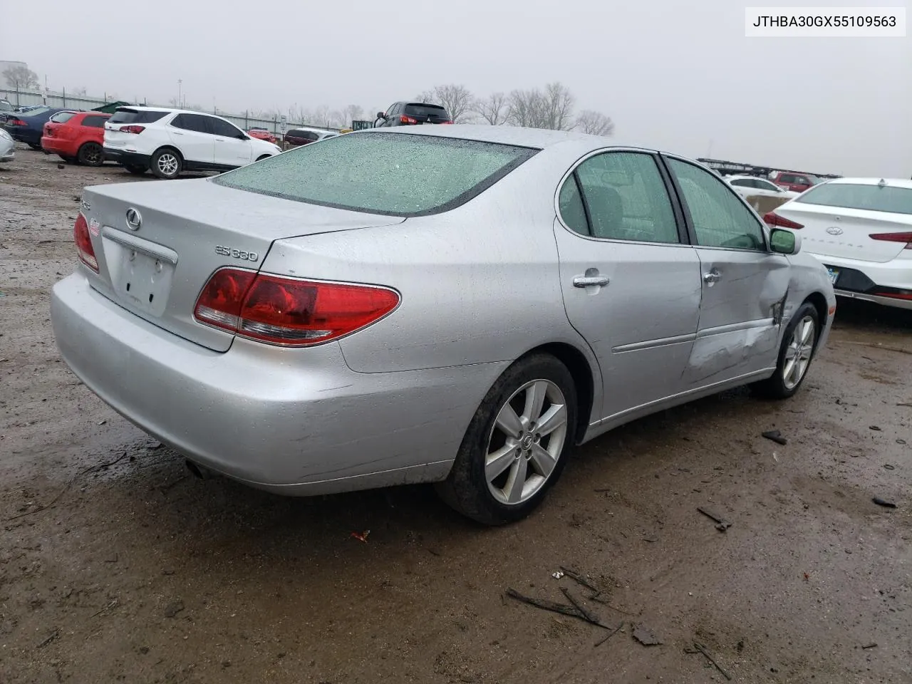 2005 Lexus Es 330 VIN: JTHBA30GX55109563 Lot: 62139014