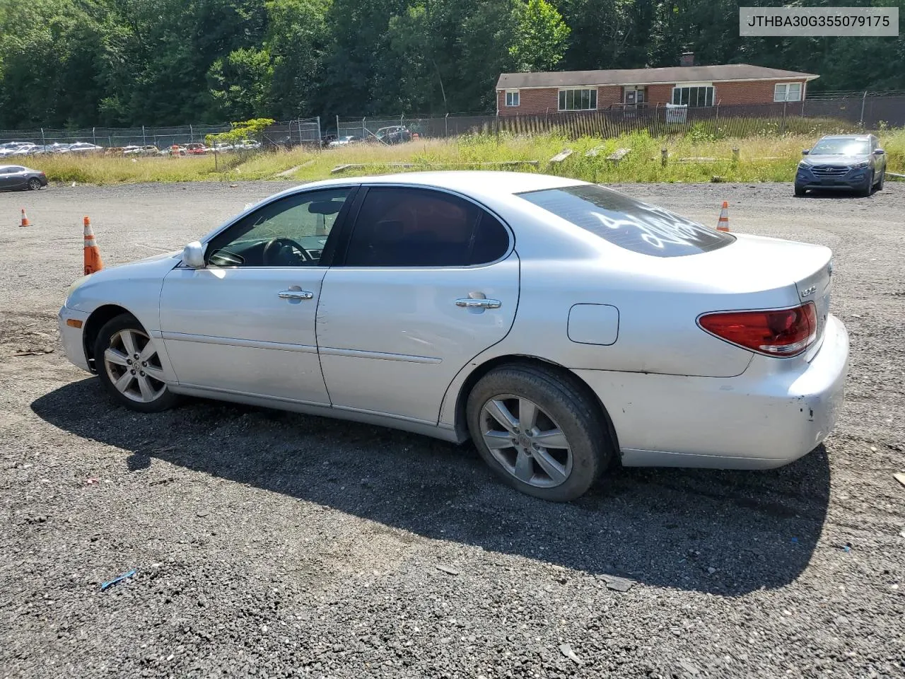 2005 Lexus Es 330 VIN: JTHBA30G355079175 Lot: 63624184