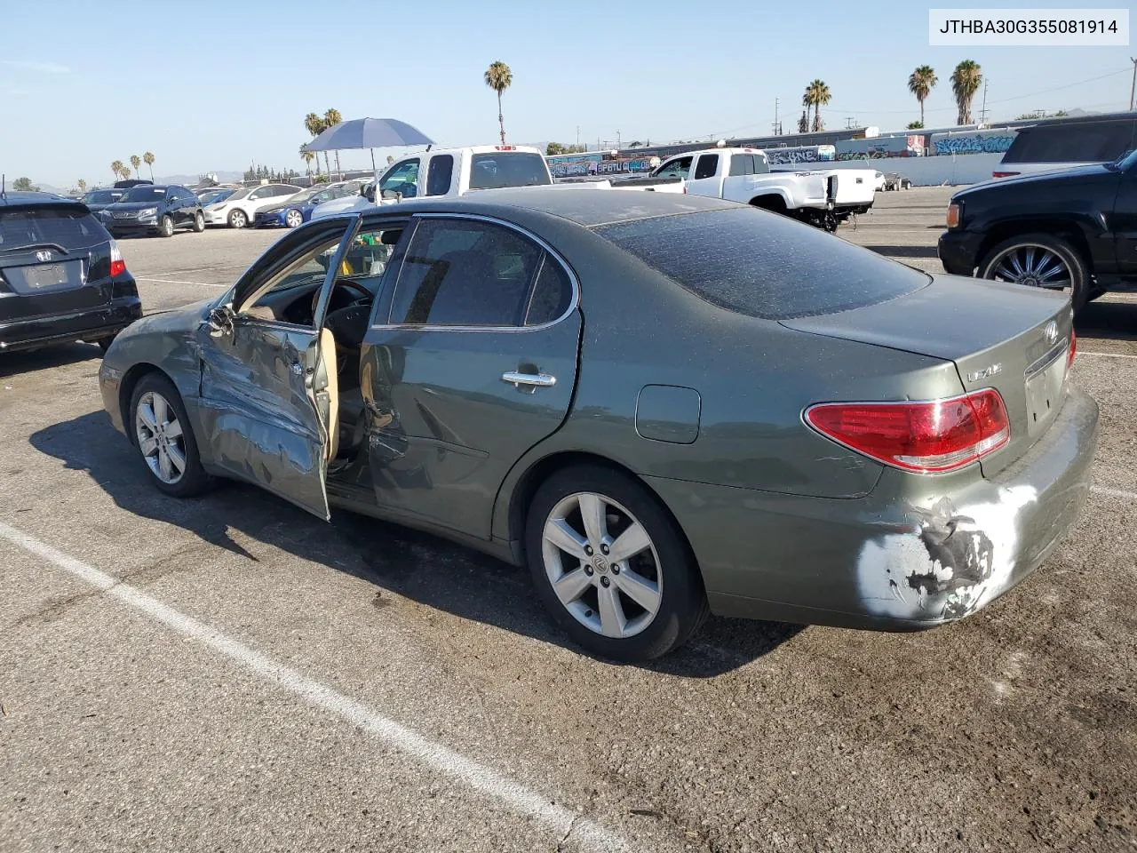 2005 Lexus Es 330 VIN: JTHBA30G355081914 Lot: 63888944