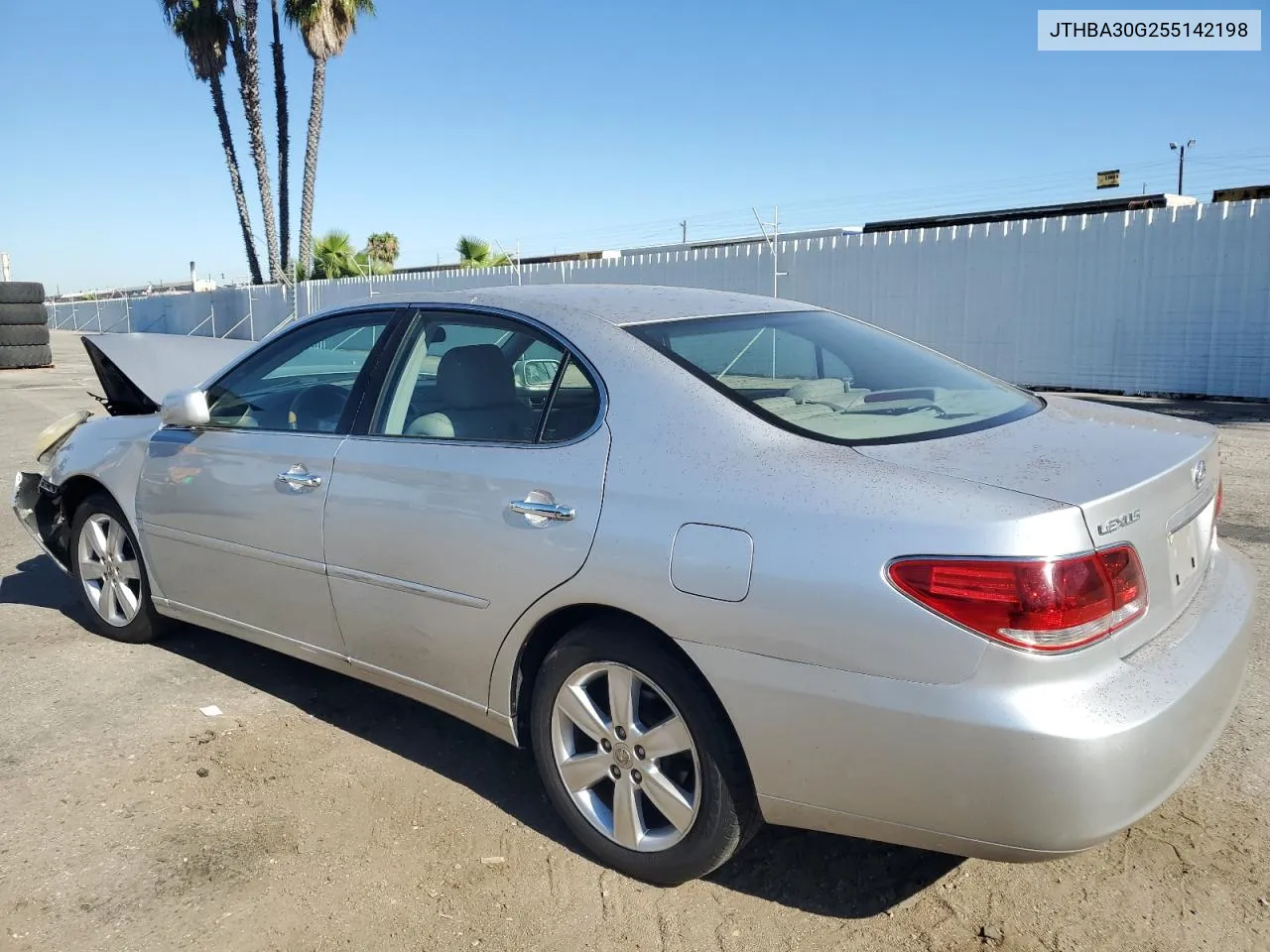 2005 Lexus Es 330 VIN: JTHBA30G255142198 Lot: 68337964