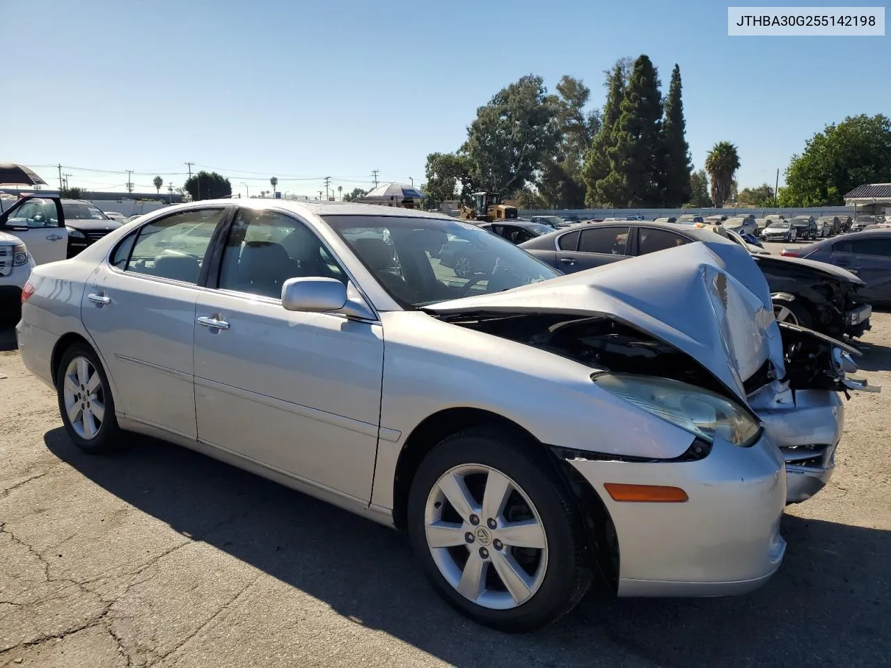 2005 Lexus Es 330 VIN: JTHBA30G255142198 Lot: 68337964