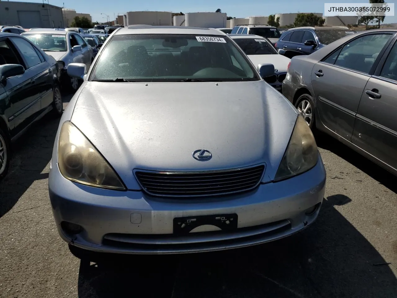 2005 Lexus Es 330 VIN: JTHBA30G355072999 Lot: 68350734