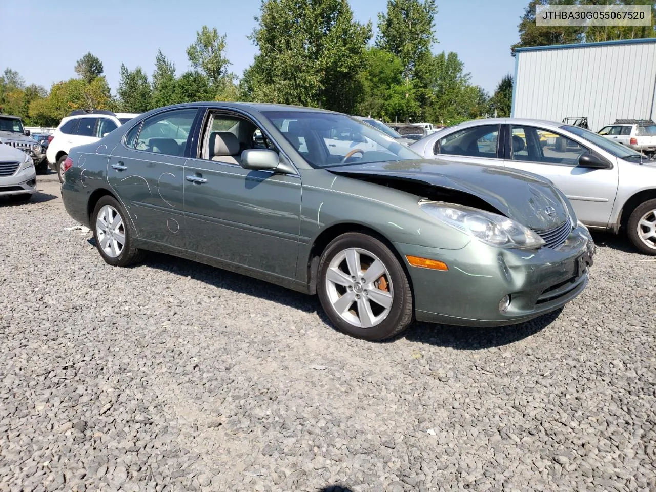 2005 Lexus Es 330 VIN: JTHBA30G055067520 Lot: 68744694